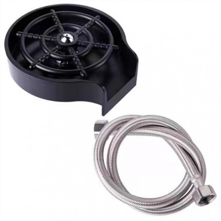 Automatic Cup Washer Bar Glass Rinser Coffee Pitcher Wash Tool Kitchen Specialty Tools Sink High Pressure Spray Automatic Faucet