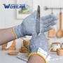 Anti Cut Gloves Cut Resistant Wostar Anti-Scratch Glass Cutting Kitchen Outdoor Fishing Fishing Apparel Gloves Anti Knife