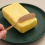 Stainless Steel Butter Knife Kitchen Cheese Dessert Spread Tool Jam Smear Thickened Sharp Table Knife Arc Shape
