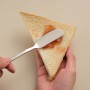 Stainless Steel Butter Knife Kitchen Cheese Dessert Spread Tool Jam Smear Thickened Sharp Table Knife Arc Shape