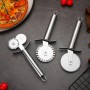 Stainless Steel Pizza Knife Shovel Cake Sandwich Crepes Round Wave Multifunction Cutter Wheels Home Kitchen Bake Tool