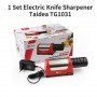 TAIDEA Top Level T1031D Electric Diamond Steel Sharpener With  2 Slot For  Kitchen Ceramic Knife