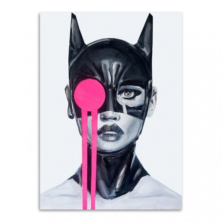Abstract Portrait Painting Sunglasses Women Posters Funny Creative Canvas Wall Art Pictures For Living Room Home Decor Mural