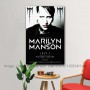 marilyn manson Singer Decoration Art Poster Wall Art Personalized Gift Modern Family bedroom Decor Canvas Posters