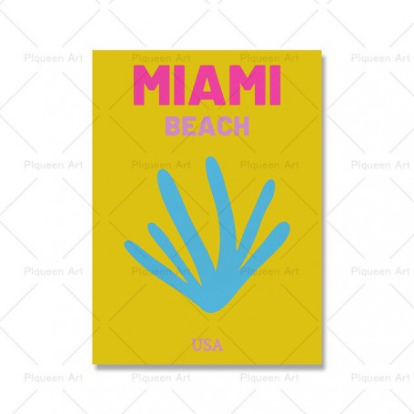 Miami Beach Ibiza Capri Bondi Mykonos Wall Art Canvas Painting Nordic Posters And Prints Wall Pictures For Living Room Decor