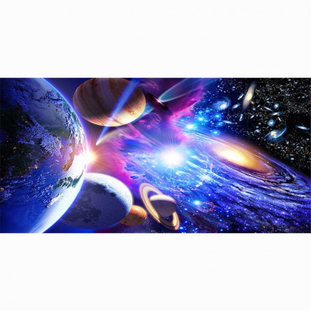 Diamond Embroidery 5D Set Space Landscape Modern Diy Wall Diamond Painting Mosaic Arts and Crafts Livingroom Decoration for Home