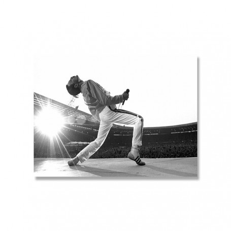 Freddie Mercury Vintage Photography Posters and Prints Rock Music Star Canvas Painting Wall Art Pictures For Living Room Decor
