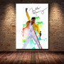 Klassisk Abstrakt Veggmaleri Freddy Mercury Queen Bohemian Rhapsody Canvas Painting Poster Living Room Home Decor PictureCuadros