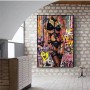 Sexy Girl Canvas Art Painting Black Wire Woman Poster And Prints Modern Wall Art Picture For Living Room Bar Home Decor No Frame