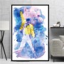 Freddie Mercury 1986 Queen Legendary Singer Star Canvas Painting Posters and Prints Art Picture