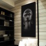 Black Woman With Silver Jewelry Wall Art Posters And Prints African Portrait Canvas Paintings Modern Fashion Pictures Home Decor