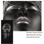 Black Woman With Silver Jewelry Wall Art Posters And Prints African Portrait Canvas Paintings Modern Fashion Pictures Home Decor