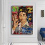 Godfather Smokes Graffiti Pop Art Canvas Painting Modern Abstract Poster Print On Wall Picture For Living Room Home Decor Cuadro