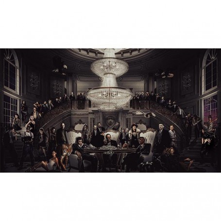 Large Size Famous Movie Poster Godfather Scarface Character Party Canvas Painting Wall Art Print For Living Room Home Wall Decor