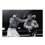 Mike Tyson Poster Boxing with Sign Black and White Canvas Wall Art Print Boxing Art Painting for Living Room Home Decor Cuadros