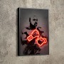 Floyd Mayweather Poster and Print Wall Art Canvas Boxing Art Painting Neon Print Cuadro Sport Picture for Living Room Home Decor