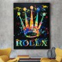 Modern Luxury Crown Art Posters Graffiti Artwork Street Canvas Painting and Prints Wall Art Picture Cuadros for Home Decoration