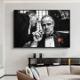 Classical Godfather Movie Posters and Prints Art Canvas Wall Decorative Don Vito Corleone Michael Corleone Painting Room Decor