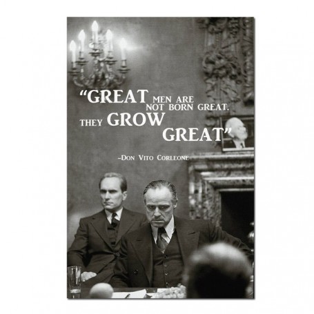 Classical Godfather Movie Posters and Prints Art Canvas Wall Decorative Don Vito Corleone Michael Corleone Painting Room Decor