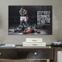 Muhammad Ali Boxer Quote Posters Motivational Prints Canvas Painting Red Gloves Wall Art Picture Gym Office Room Home Decoration