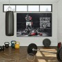 Muhammad Ali Boxer Quote Posters Motivational Prints Canvas Painting Red Gloves Wall Art Picture Gym Office Room Home Decoration