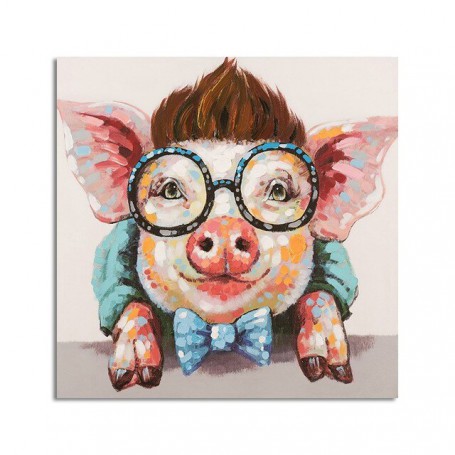 Animal Color Graffiti Hand-Painted Style Hanging Painting Porch Custom Spray Painting Decorative Painting