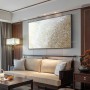 High Quality  White  Sandy Gray Abstract Dreamlike Shading Method Oil Painting Canvas Handmade Painted Home Decor Artwork