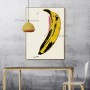 Top Handmade Abstract Yellow Textured Fruit Oil Painting Banana Wall Pictures Canvas Art Large Modern Artwork For Home Decor