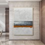 New Arrival Handmade Grey Abstract Oil Painting Modern Large Lliving Room Wall Picture Simple Home Decoration Wall Art Painting
