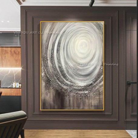 Large Art Abstract Thick Oil Painting Handmade Modern Stone Paintings On Canvas Home Office Wall Decor Pictures Handpainted