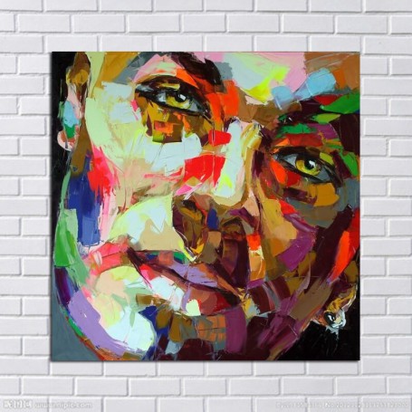 Fashion Figure Portrait of Handsome Man Wall Picture Modern Art Modern Abstract Home Decor Best Quality Oil Paintings Art