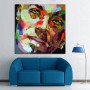 Fashion Figure Portrait of Handsome Man Wall Picture Modern Art Modern Abstract Home Decor Best Quality Oil Paintings Art