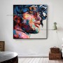 Francoise Nielly Handmade Painting Palette knife Face oil painting wall art pictures for living room home caudro decoracion