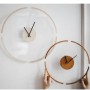 30cm Nordic Creative Transparent Suspension Clock Modern Simple Wooden Wall Clock Analog Bedroom Living Room Home Decoration