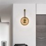 OULALA Classical Wall-Mounted Light Creative Clock Indoor Shape Fixtures Lamps LED Home Parlor Decoration