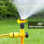 Garden Sprinkler 360° Rotation Automatic Lawn Watering Adjustable for Agriculture Farm Greenhouse Irrigation Watering System