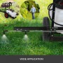 VEVOR 60L Weed Sprayer With Trailer 15.8 Gallon Pull Behind Sprayer 12 Volt Tow Behind Spot Sprayer Garden Farm Insecticiding