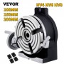 VEVOR Vertical & Horizontal Milling Machine Rotary Table 100MM 150MM 200MM HV4 HV6 HV8 Working Table 360° for Indexing Drilling