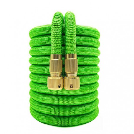 Garden Water Hose Expandable Double Metal Connector High Pressure Pvc Reel Magic Water Pipes for Garden Farm Irrigation Car Wash