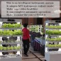 Indoor NFT Hydroponics system kit family intelligent garden supplies hydroponic vegetable planting Laboratory