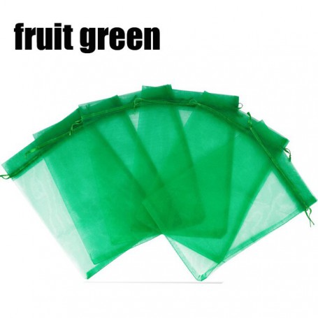 20/50/100PCS Grape Fruit Protection Bags Garden Drawstring Netting Mesh Bags Anti-Bird For Vegetable Plant Tree Fruit Bags