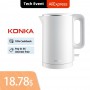 KONKA 1.7L Electric Kettle Tea Pot  Auto Power-off Protection Water Boiler Teapot Instant Heating Stainles fast boiling