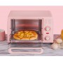KONKA Electric Baking Oven 13L Pink Kitchen Multifunctional Small Roaster Low Temperature Fermentation Pizza Toaster Fruit Dried