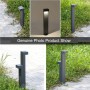 Brilliant Led Lawn Light Decoration Ac110v Ac220v Garden Lamp New Design Bollard Waterproof Landscape Lighting