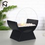Portable Round Candle Holder Fireplace Large Glass Bioethanol Tabletop Fire Bowl Ethanol Fire Pit Bio Fireplace Home Decor Tools