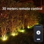 APP Control Garden Lights Deck Lights Lawn Pathway Garden Decoration Outdoor Solar LED Buried Lights Floor Lamp Waterproof IP65