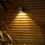 Solar LED Wall Light Atmosphere Wall Light Outdoor Garden Garden Lighting Wall Light Balcony Home Square Solar Night Light 4 pcs