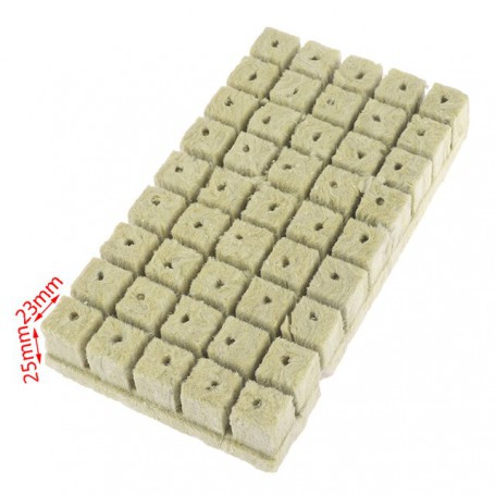 50Pcs 25x25x23mm Ventilative Hydroponic Grow Agricultural Media Cubes Mini Blocks Planting Soilless Cultivation Base