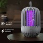 3000 Volt  Electric mosquito killer trap  , USB Rechargeable Mosquito Killer lamp Racket for Home Bedroom, Kitchen，Indoor