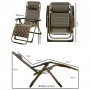 Rocking chair lounge chair rocking chair balcony leisure chair adult folding siestas leisure chair Outdoor garden furniture